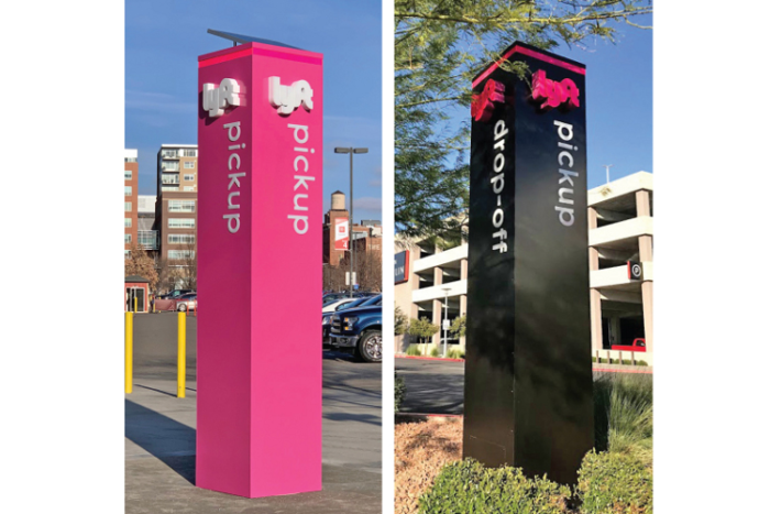 lyft architectural signage